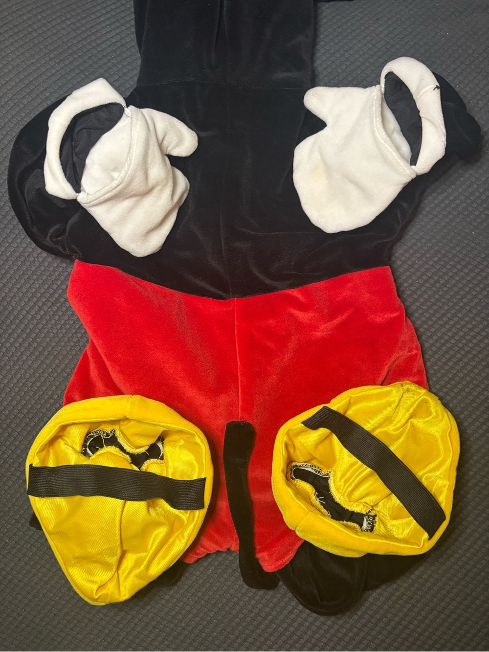 Disney Store Mickey Mouse Plush Hooded Costume 18ā24M